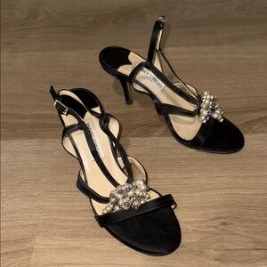 Jimmy Choo Vintage Black Embellished Heels